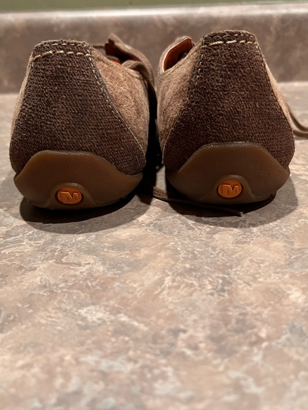 Merrell Women's Tan Suede Lace-Up Oxfords - Picture 4 of 6